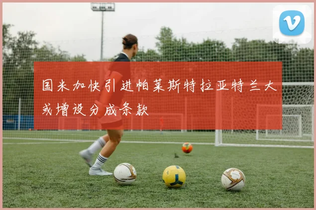 国米加快引进帕莱斯特拉亚特兰大或增设分成条款
